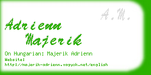 adrienn majerik business card